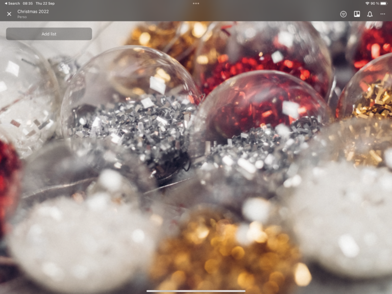 How I use Trello for my Christmas gifts planning